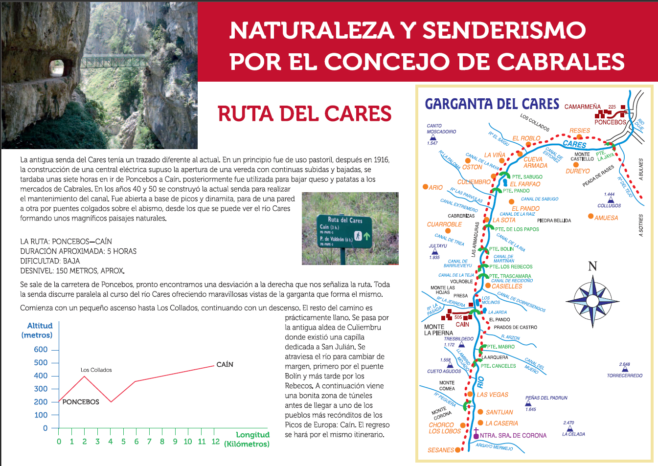 Ruta del Cares y Bulnes